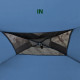 TONNELLE MEDUSA II 3 X 3 M GRIS ET BLEU BRUNNER