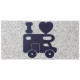 TAPIS DENTREE HELLO CAMPER 25 X 50 CM GRIS BRUNNER