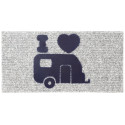 TAPIS DENTREE HELLO CARAVAN 25 X 50 CM GRIS BRUNNER