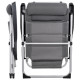 FAUTEUIL 3D ARAVEL CAMPER JUSQU’À 120 KG GRIS FONCE BRUNNER