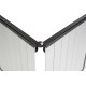 TABLE PLIANTE DINEMIC 4 ALU REGLABLE 2 HAUTEURS 120 X 70 X 56/85 CM BRUNNER