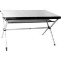 TABLE ACCELERATE COMPACK 4 ALU ENROULABLE A LATTES 120 X 80 X 71 CM BRUNNER