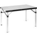 TABLE TITANIUM QUADRA COMPACK 4 ALU ENROULABLE A LATTES 120,5 X 70 X 72 CM BRUNNER