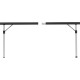 TABLE TITANIUM QUADRA COMPACK 4 ALU ENROULABLE A LATTES 120,5 X 70 X 72 CM BRUNNER