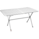 TABLE PLIANTE SILVER GAPLESS LEVEL 6 PLAN ENROULABLE 140 X 81 X 70 CM BRUNNER