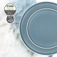 ASSIETTE A DESSERT DOLOMIT BLEU Ø 20 CM STONE TOUCH ANTIGLISSE BRUNNER