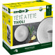 PACK VAISSELLE TETE A TETE TIVOLI 8 PIECES MELAMINE ANTIGLISSE BRUNNER
