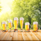 SET 2 VERRES A BIERE BEERGLASS PINT 57 CL BRUNNER