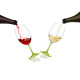 SET 4 VERRES A PIED ASSORTIS 60 CL WINEGLASS GLAMOUR BRUNNER