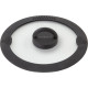 COUVERCLE PASSOIRE EN VERRE ET SILICONE COVERY Ø 22 CM BRUNNER
