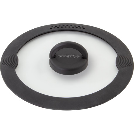 COUVERCLE PASSOIRE EN VERRE ET SILICONE COVERY Ø 22 CM BRUNNER