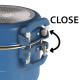 POPOTE CAREZZA MAGNET Ø 22 CM BLEU 7 PIECES BRUNNER