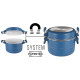 POPOTE CAREZZA MAGNET Ø 22 CM BLEU 7 PIECES BRUNNER
