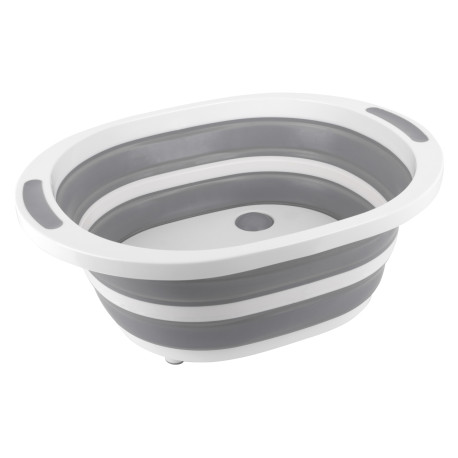 3 EN 1 EGOUTTOIR PLANCHE A DECOUPER BASSINE 3WAYS FOLD-AWAY GRIS BLANC BRUNNER