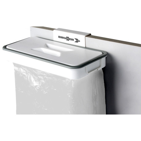 PORTE SAC POUBELLE CLIPSABLE ONE WAY BLANC BRUNNER