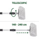 BALAI DE LAVAGE TELESCOPIQUE -240 CM WOSH BRUNNER