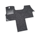 TAPIS CABINE AVANT DELUXE T5 06/2003 - 06/2014 NOIR BRUNNER