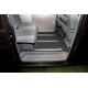 TAPIS POUR CABINE CA CALIFORNIA BEACH (4 RAILS ALU) NOIR BRUNNER