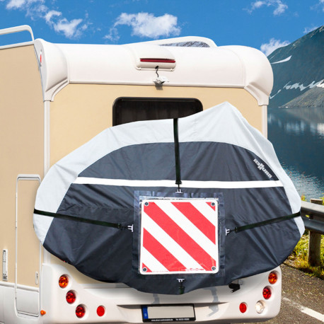 HOUSSE POUR 2/3 VELOS AVEC POCHE POUR PANNEAU BIKE COVER SPECIAL 2/3 BRUNNER