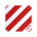 PANNEAU DE SIGNALISATION REFLECHISSANT ITALIE ZEBRA PL ALU BRUNNER