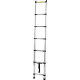 ECHELLE TELESCOPIQUE AVEC CROCHETS DE FIXATION LADDY ALCOVE 2,10 M BRUNNER