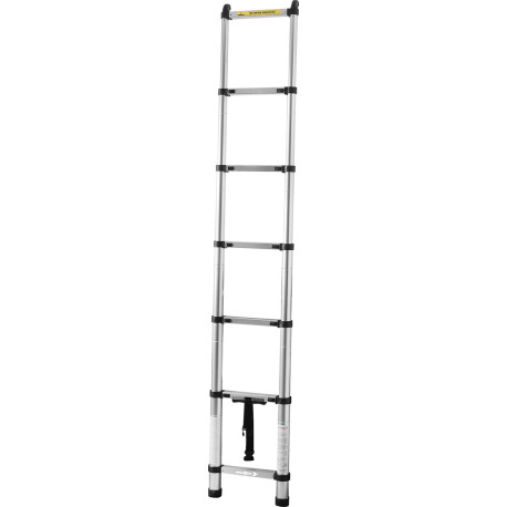 ECHELLE TELESCOPIQUE AVEC CROCHETS DE FIXATION LADDY ALCOVE 2,10 M BRUNNER