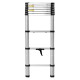 ECHELLE TELESCOPIQUE AVEC CROCHETS DE FIXATION LADDY ALCOVE 2,10 M BRUNNER