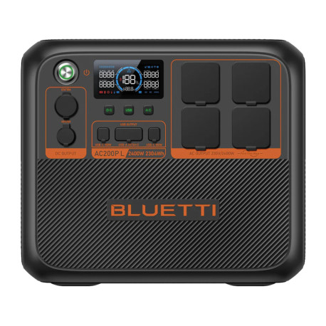STATION DENERGIE PORTABLE EXTENSIBLE AC200PL 2400W 2304Wh BLUETTI