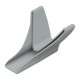 EMBOUT RAIL QUICK PRO GRIS