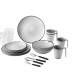 PACK VAISSELLE ALL INCLUSIVE DANS BOX TIVOLI 36 PIECES MELAMINE ANTIGLISSE BRUNNER