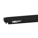 STORE F80L 5.50 M BOITIER NOIR TOILE GRISE FIAMMA