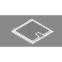 KIT CADRE INTERIEUR VENT 28 F RAL 9016