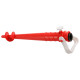 PIED DE PARASOL POUR PLAGE AVEC POIGNEE RIO ROUGE BRUNNER