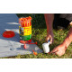 SET DE PIQUETS EN PLASTIQUE (20 DE 20 CM + 10 DE 8 CM + MAILLET) BRUNNER