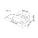 ROLL TANK 23 LITRES EAUX PROPRES CERTIFIE KTW