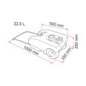 ROLL TANK 23 LITRES EAUX PROPRES CERTIFIE KTW