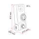 ROLL TANK 40 LITRES EAUX PROPRES CERTIFIE KTW