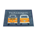 TAPIS DENTREE VW GRIS ORANGE T2 - 72.50 x 43.00 CM