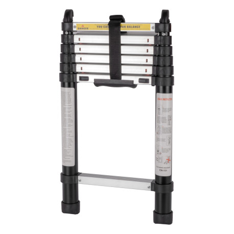ECHELLE TELESCOPIQUE AVEC CROCHETS DE FIXATION LADDY ALCOVE AIR 2,10 M BRUNNER