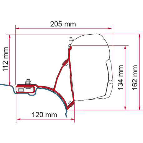 KIT VW T5/T6 TRANSPORTER/MULTIVAN - RHD - DB (F45) NEW 2024