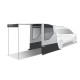 AUVENT POUR HAYON CASTOR 144 X 140 X 205 CM GRIS ET NOIR BRUNNER