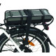 PORTE BAGAGE ET RAIL DE GUIDAGE POUR VELO KOONEKT 13 Ah BLANC