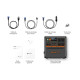 STATION DENERGIE PORTABLE EXTENSIBLE AC240P 2400W 1843Wh BLUETTI