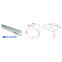 STORE F35 PRO 2.20 M TITANIUM BLEU