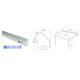 STORE F35 PRO 3.00 M TITANIUM BLEU