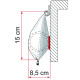 CARAVANSTORE XL 4.10 X 2.50 M BLEU
