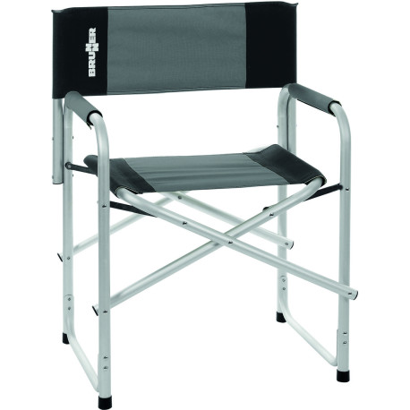 FAUTEUIL DIRECTEUR BRAVURA GRIS ET NOIR