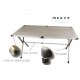 TABLE ALU 4 PERSONNES 110X72X70 CM