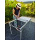 TABLE PLIANTE ALU 130 SOPLAIR