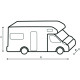 HOUSSE DE CAMPING CAR SI 6,00-6,50 M